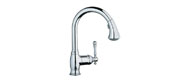Grohe 33.870.ZB0 Bridgeford Dual Spray Pull-Out Kitchen Faucet - Oil Rubbed Bronze